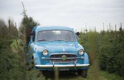 Zeldzame Fiat Millecento Autocarro 1957