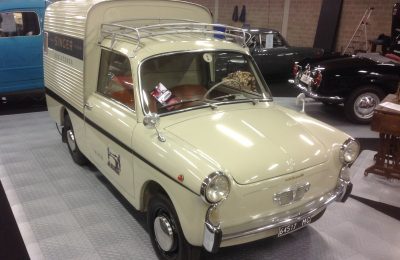 Prachtige zeldzame Autobianchi Bianchina 264E Furgone Singer VERKOCHT