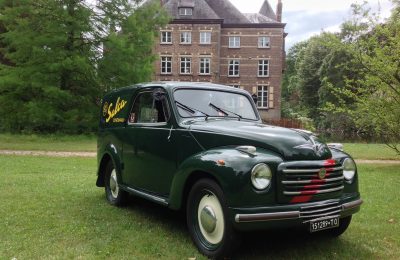 Zeldzame Fiat Topolino 500C Furgone 1953